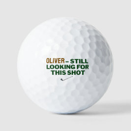 Fathers Day Golf Dad Still Looking Design ゴルフボール