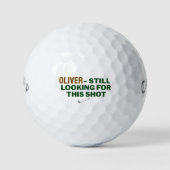 Fathers Day Golf Dad Still Looking Design ゴルフボール (正面)