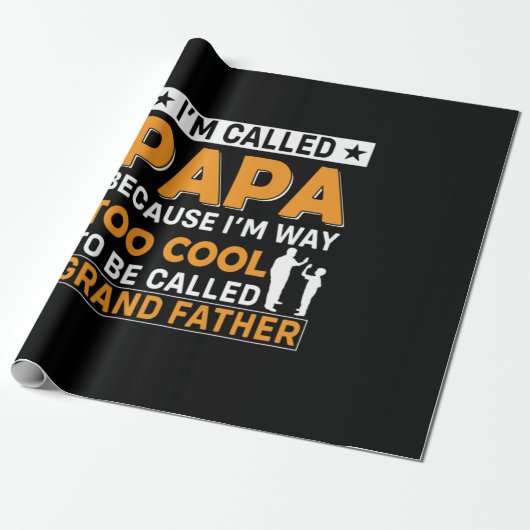 Father's Day I Am Called Papa ラッピングペーパー (アンロールド)