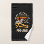 Father's Day It Is A Daddy Figure ハンドタオル (ハンドタオル)