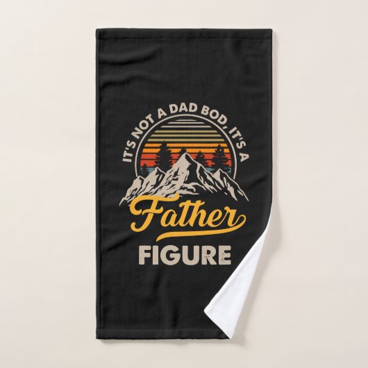 Father's Day It Is A Daddy Figure ハンドタオル (ハンドタオル)