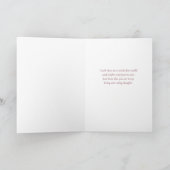 Fathers Day Loss of Husband Remembrance カード (内部)