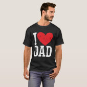 Fathers Day Papa Best Dad Ever Fatherhood Daddy 1 Tシャツ (正面フル)