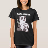 Father's Day  Papa Panda  1 Tシャツ (正面)