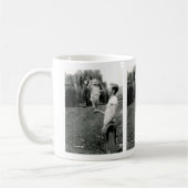 Father's Day Photo Mug コーヒーマグカップ (左)