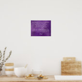 Father's Day Poem Gift for Dad ポスター (キッチン)