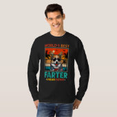 Father's Day Retro Dad World's Best Farter I Mean  Tシャツ (正面フル)