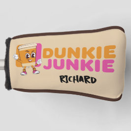 Fathers Day Scramble Funny Coffee Addict Spoof ゴルフヘッドカバー