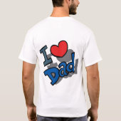 Fathers Day Tシャツ (裏面)