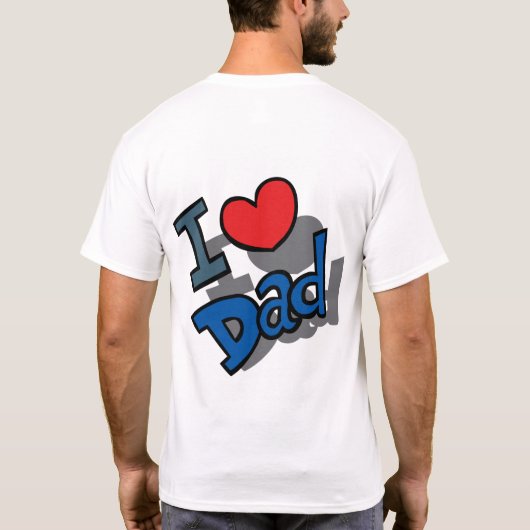 Fathers Day Tシャツ (裏面)
