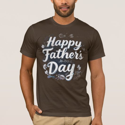 "Father's Day T-Shirt – World's Best Dad | Unique  Tシャツ (正面)