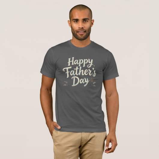 "Father's Day T-Shirt – World's Best Dad | Unique  Tシャツ (正面フル)