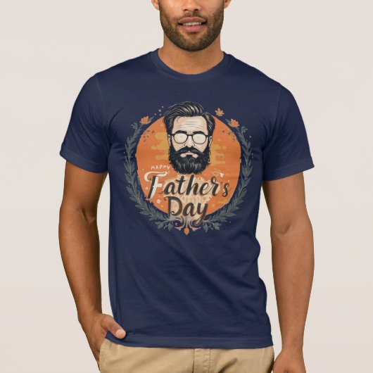 "Father's Day T-Shirt – World's Best Dad | Unique  Tシャツ (正面)