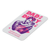 Father's Day T-Shirts - Dad on Duty マグネット (左側)