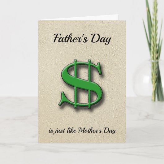 Father's Day vs Mother's Day the cost シーズンカード (正面)