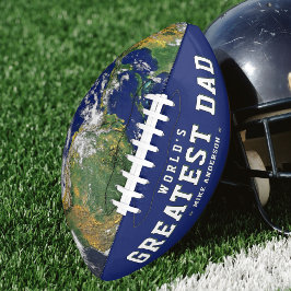 Father's Day World's Greatest Dad Blue Earth アメリカンフットボール