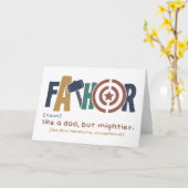 FATHOR – 最強のパパ定義 カード (黄色い花)