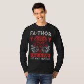 Fathor  Like A Dad Just Way Mightier Father s Day  Tシャツ (正面フル)