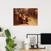 Fatigued Minstrels (1883) ～Augustus Edwin Mulready ポスター (ホームオフィス)