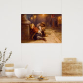 Fatigued Minstrels (1883) ～Augustus Edwin Mulready ポスター (キッチン)