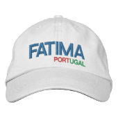 Fatima Portugal Baseball Cap 刺繍入りキャップ (正面)