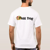 Fatt Dogoのロゴのティー(前部および背部) Tシャツ (裏面)