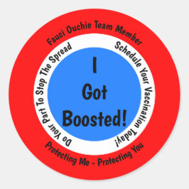 Fauci Ouchieワクチン接種を得増やした ラウンドシール