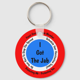 Fauci Ouchie Vaccination I 得 The Jab キーホルダー