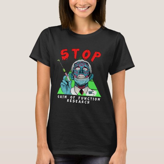 Fauci Stop Vaccine Mandate Arrest Fauci My Body Va Tシャツ (正面)