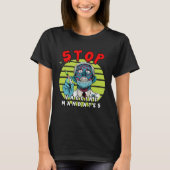 Fauci Stop Vaccine Mandate Arrest Fauci My Body Va Tシャツ (正面)