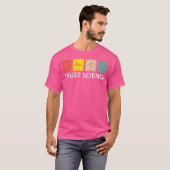Fauci Trust Science Periodic Table - Team Doctor A Tシャツ (正面フル)