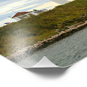 Faulkners Island Light house, CTフォトプリント フォトプリント (角)