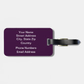 Faultline Apple ラゲッジタグ (裏面横)