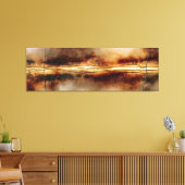 Faultline of Light キャンバスプリント (インサイチュ (リビング))