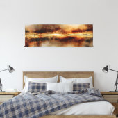 Faultline of Light キャンバスプリント (インサイチュ (寝室))