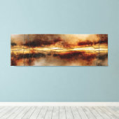 Faultline of Light キャンバスプリント (インサイチュ (ウッドフロア))