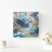 Fauna 1 - 001 スクエア壁時計 (ホーム)