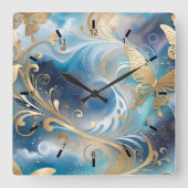 Fauna 1 - 001 スクエア壁時計 (正面)