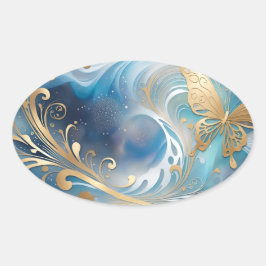 Fauna 1 - 001 楕円形シール