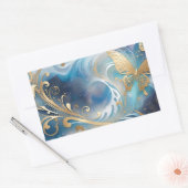 Fauna 1 - 001 長方形シール (封筒)