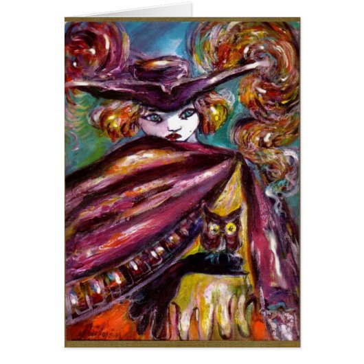 FAUST /トリコーンとフクロウのミステリアスなマスク (正面)