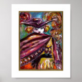 FAUST /トリコーンとフクロウのミステリアスなマスク ポスター (正面)