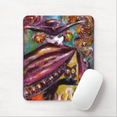 FAUST /トリコーンとフクロウのミステリアスなマスク マウスパッド (マウス)