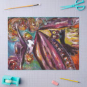 FAUST/トリコーンとフクロウのミステリアスなマスク 薄葉紙 (クラフト)