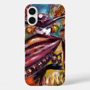 FAUST /トリコーンとフクロウのミステリアスなマスク iPhone 16 PLUSケース