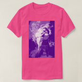 Faust and Lilith digital art blue Tシャツ (デザイン正面)