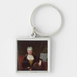 Faustina Bordoni、Handelの歌手のポートレート キーホルダー