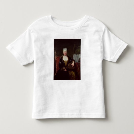Faustina Bordoni、Handelの歌手のポートレート トドラーTシャツ (正面)