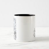 Faustus Quote (B&W)博士 ツートーンマグカップ (中央)