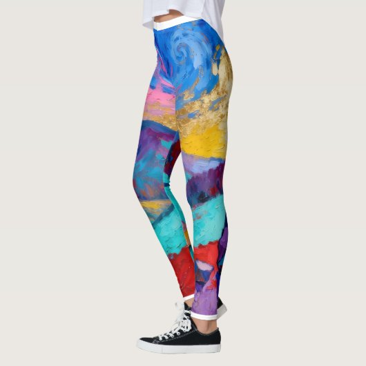 Fauvism レギンス (左)